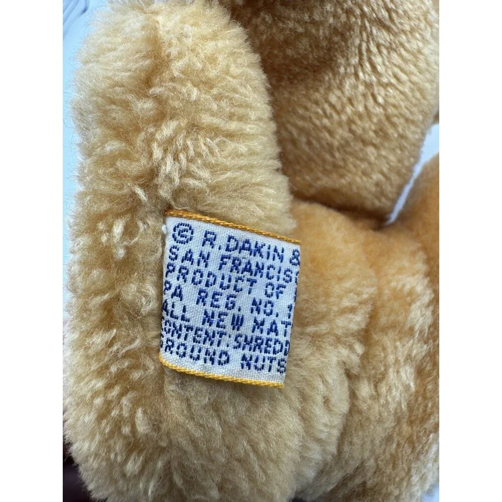 Dakin Omar Camel Plush Vintage Stuffed Animal Bean Bag Toy FLAW READ BIN 35